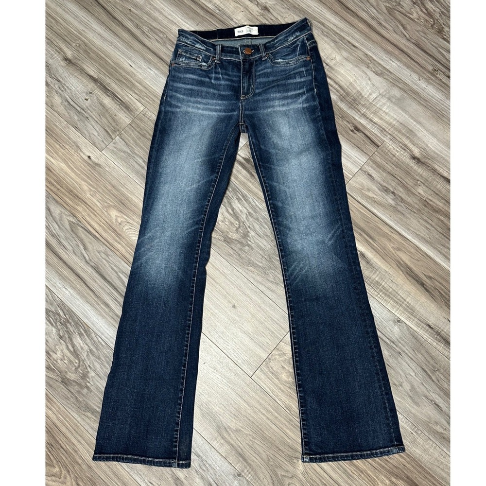 BKE Payton Mid-Rise Bootcut Jeans Dark Wash Universal Fit Size 25
